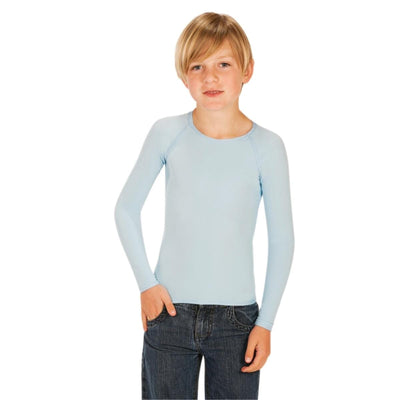 Sensory Long Sleeve Shirt | Boys LS Shirts JettProof.com.au 1 (48 - 49cm) Sky 