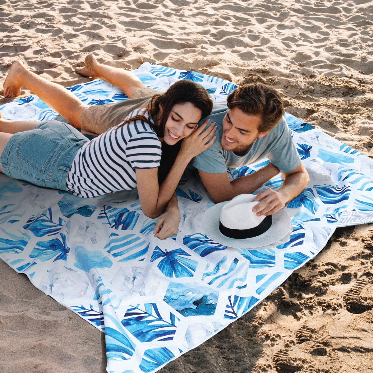 Coastal Vibes Beach Blanket JETTPROOF Calming Sensory Clothing