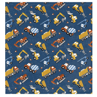 Construction Zone - Plush Blanket