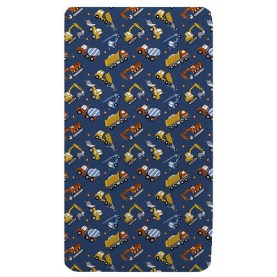 Construction Zone Sensory Fitted Bed Sheet