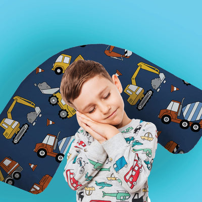 Construction Zone Curved Sensory Pillowcase