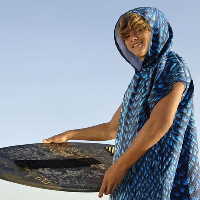 Dragon - Hooded Beach Towel Poncho JETTPROOF Calming Sensory Clothing Inspired by Jett 