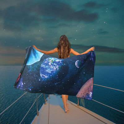 Earth - Sand Free Beach Towel