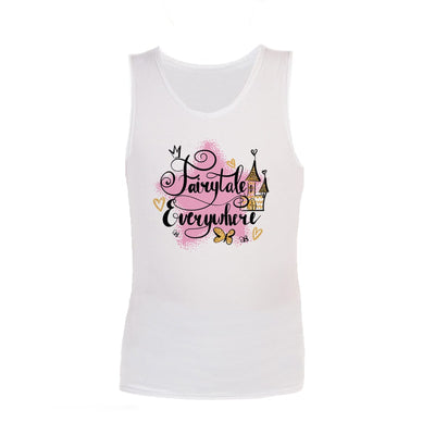 Sensory Singlet | Child | Fairytale Singlets JettProof.com.au 1 (48 - 49cm) White 