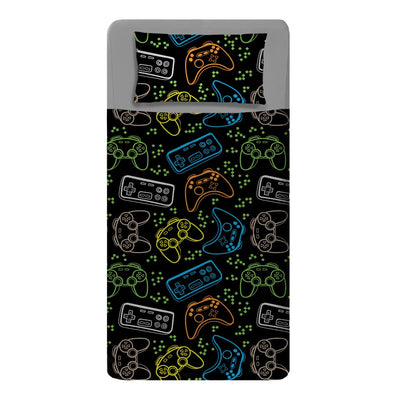 Game On - Calming Sensory Compression Sheet Compression Sheets JettProof.com.au Single Bed 