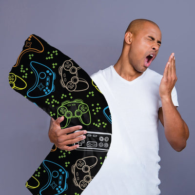 Game On Curved Sensory Pillowcase Pillowcases JettProof.com.au 