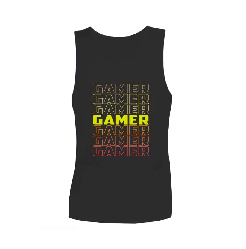 Sensory Singlet | Adult | Gamer Shirts JettProof.com.au 4XS (70 - 74cm) Black 