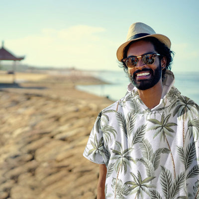Island Time - Hooded Beach Towel Poncho JETTPROOF Calming Sensory Clothing Inspired by Jett 