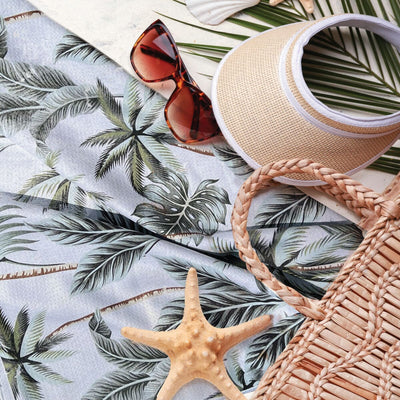 Island Time - Beach Blanket Large Beach Towel JETTPROOF Calming Sensory Clothing Inspired by Jett 