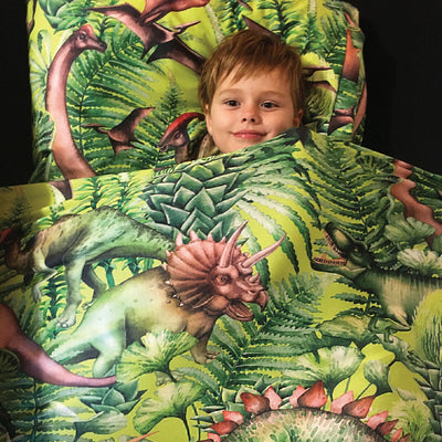 Calming Sensory Compression Sheet Jurassic by JettProof
