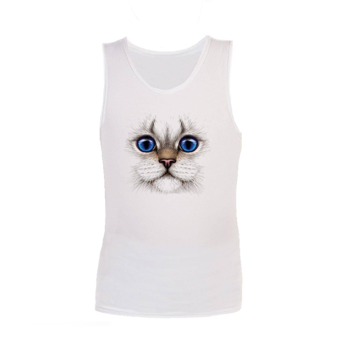 Sensory Singlet | Adult | Kitten Shirts JettProof.com.au 4XS (70 - 74cm) MEN Kitten