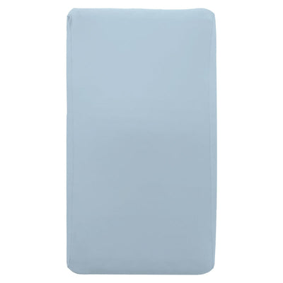Light Blue Sensory Fitted Bed Sheet Sensory Fitted Bed Sheet JettProof.com.au Single Bed 