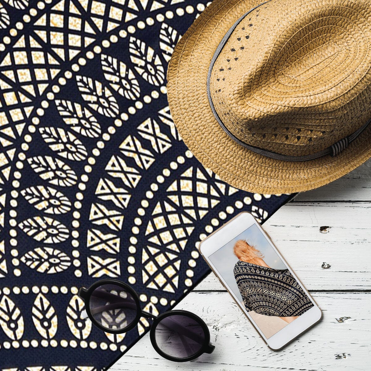 Malibu - Sand Free Beach Towel JETTPROOF Calming Sensory Clothing Inspired by Jett 
