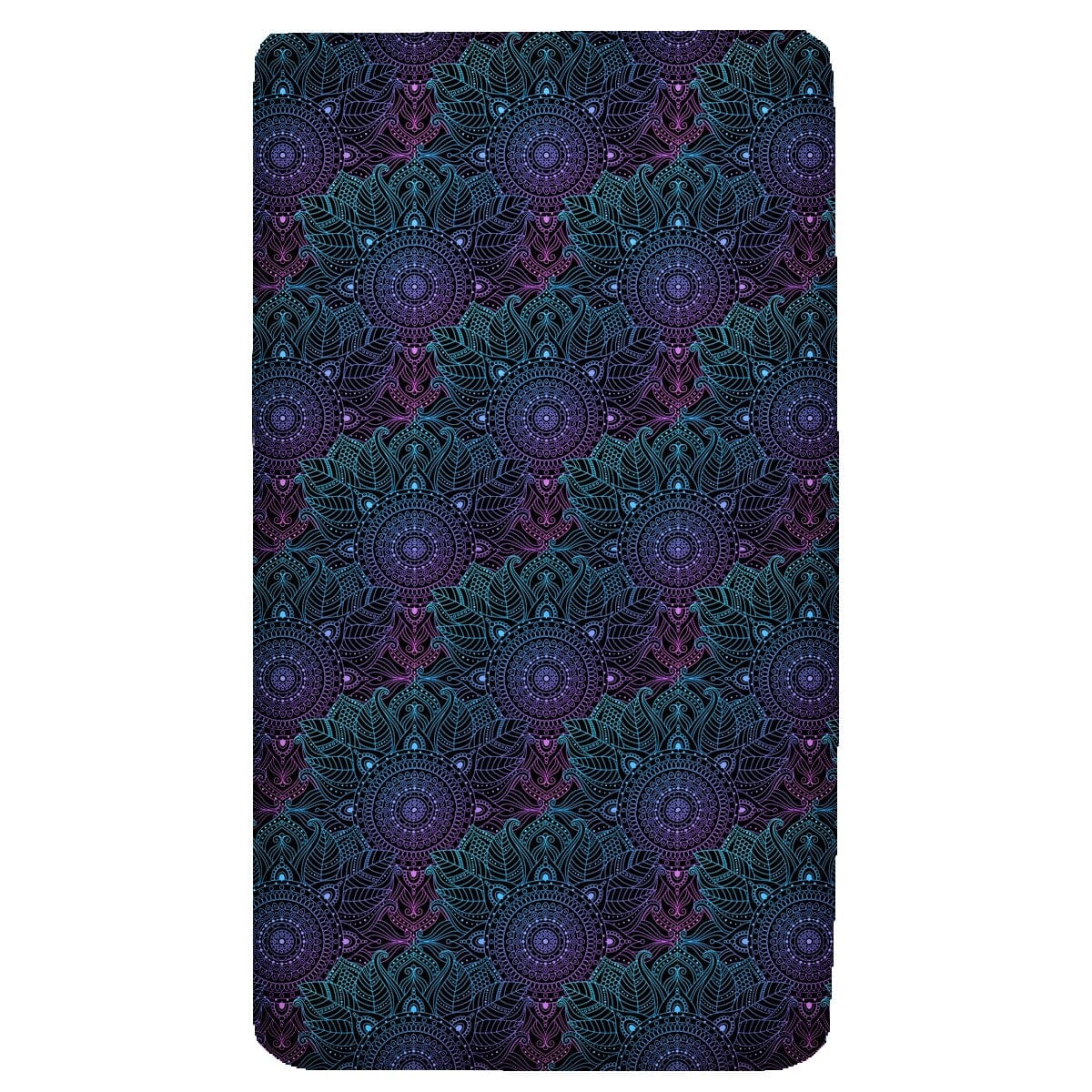 Mandala Sensory Fitted Bed Sheet Sensory Fitted Bed Sheet JettProof.com.au Single Bed 