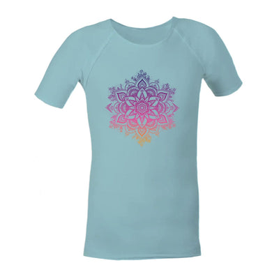 Sensory Shirt | Child | Mandala JettProof.com.au 1 (48 - 49cm) Sky 
