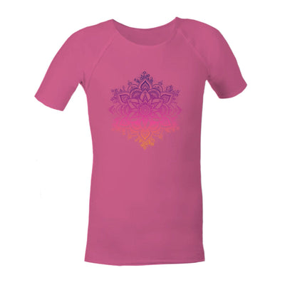 Sensory Shirt | Child | Mandala JettProof.com.au 1 (48 - 49cm) Pink 