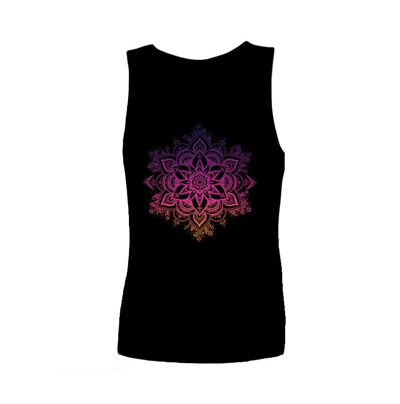 Sensory Singlet | Child | Mandala Singlets JettProof.com.au 1 (48 - 49cm) Black 