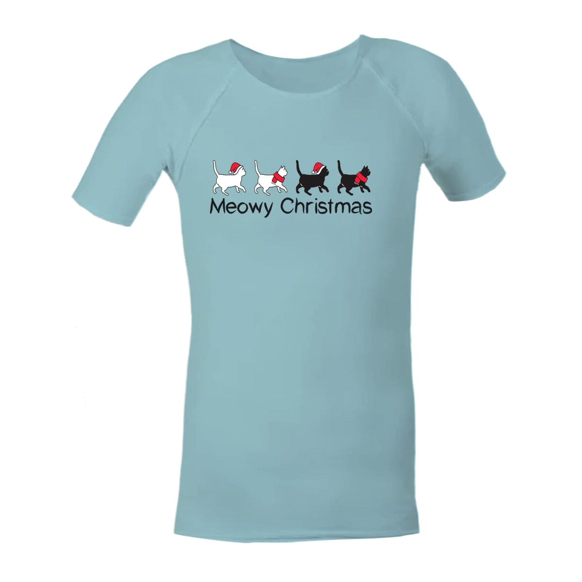 Christmas JettProof Sensory Shirt | Child | Meowy Christmas