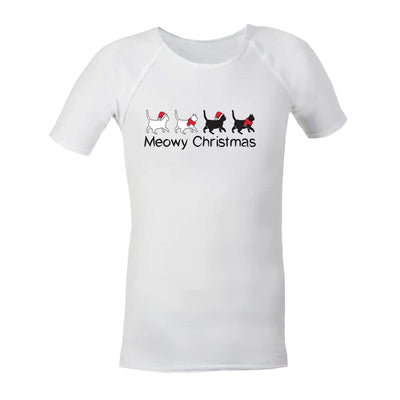 Christmas JettProof Sensory Shirt | Adult | Meowy Christmas