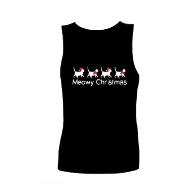 Christmas JettProof Sensory Singlet | Adult | Meowy Christmas