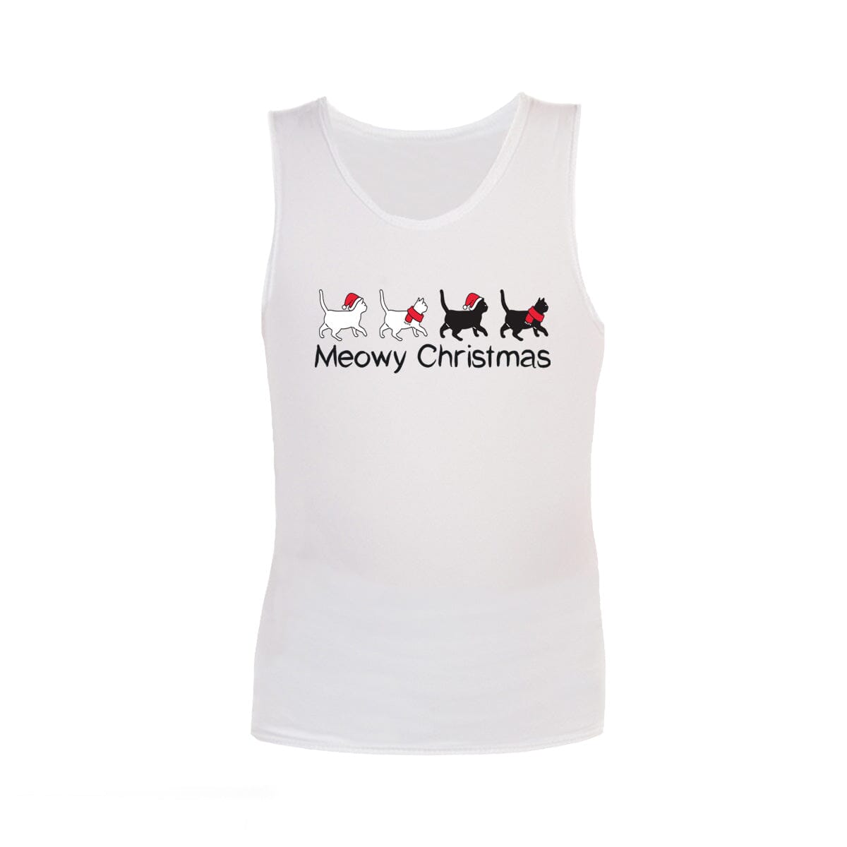 Christmas JettProof Sensory Singlet | Adult | Meowy Christmas