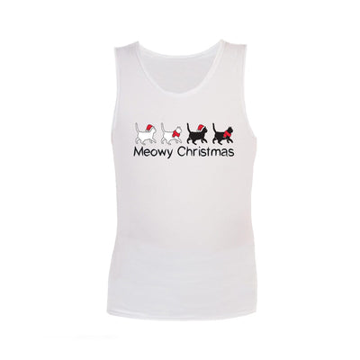 Christmas JettProof Sensory Singlet | Adult | Meowy Christmas