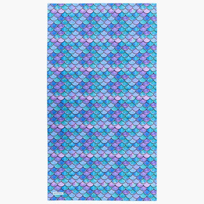 Mermaid Shimmer - Kids Sand Free Beach Towel