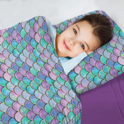 Mermaid Shimmer - Calming Sensory Compression Sheet Compression Sheets JettProof.com.au 