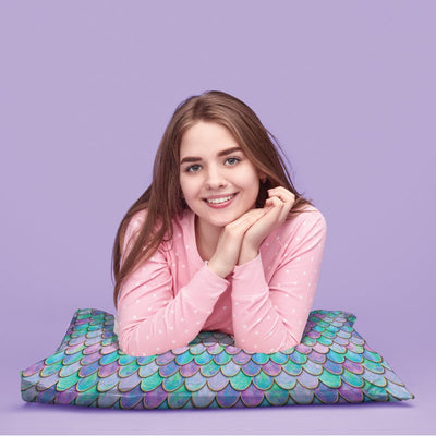 Mermaid Shimmer Sensory Pillowcase Sensory Pillowcase JettProof.com.au 