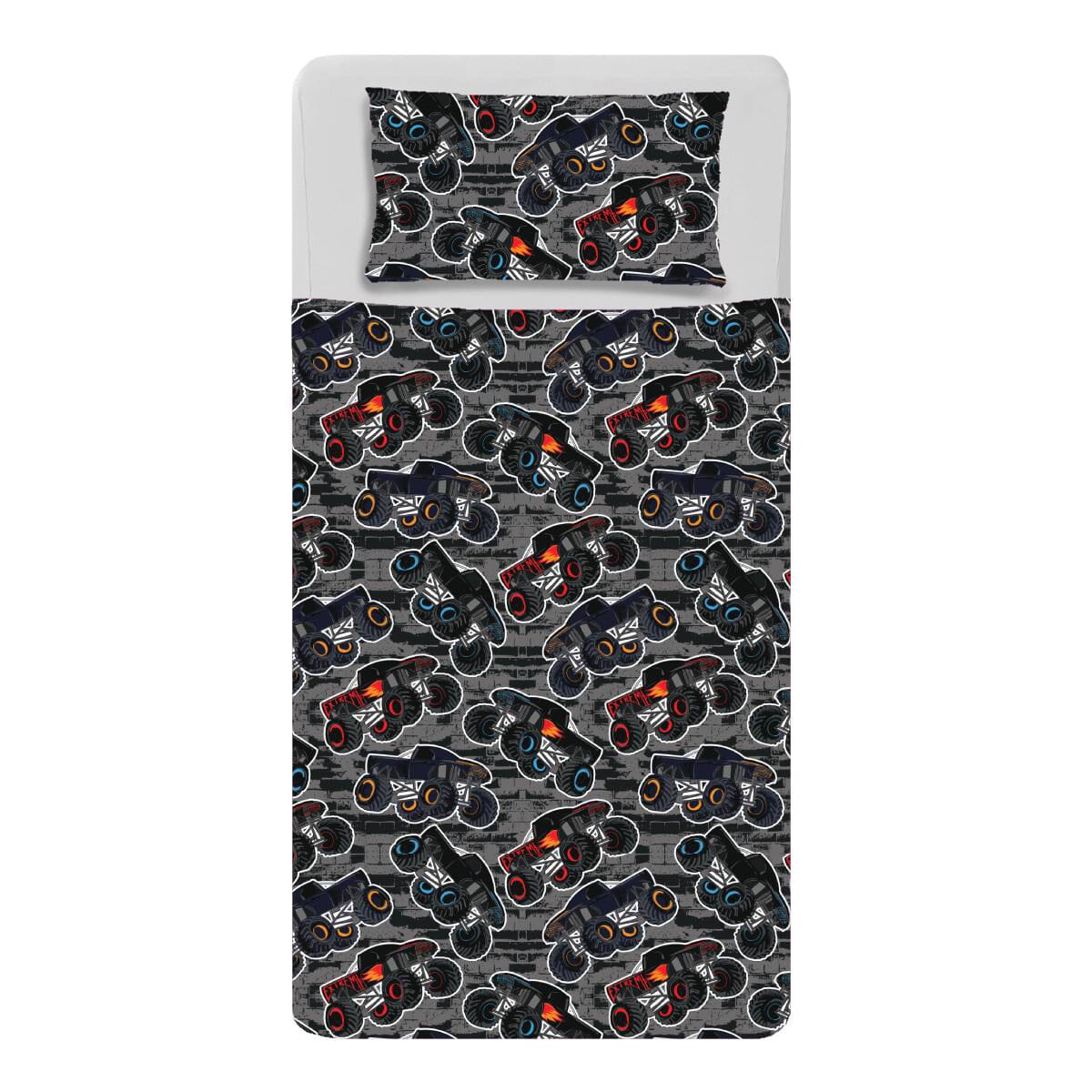 Monster Trucks - Calming Sensory Compression Sheet