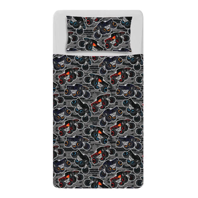 Monster Trucks - Calming Sensory Compression Sheet