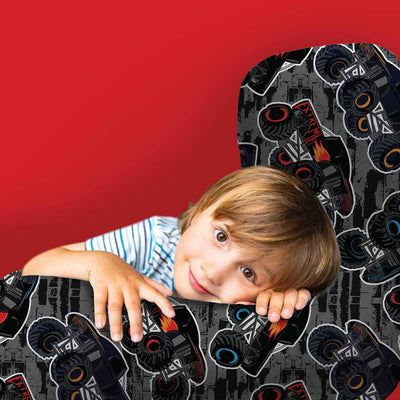 Monster Trucks Curved Sensory Pillowcase