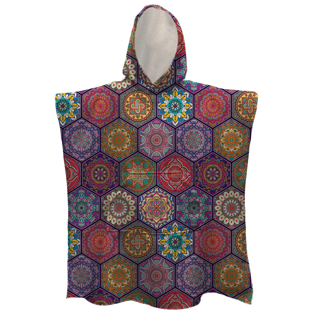 Mosaic - Hooded Beach Towel