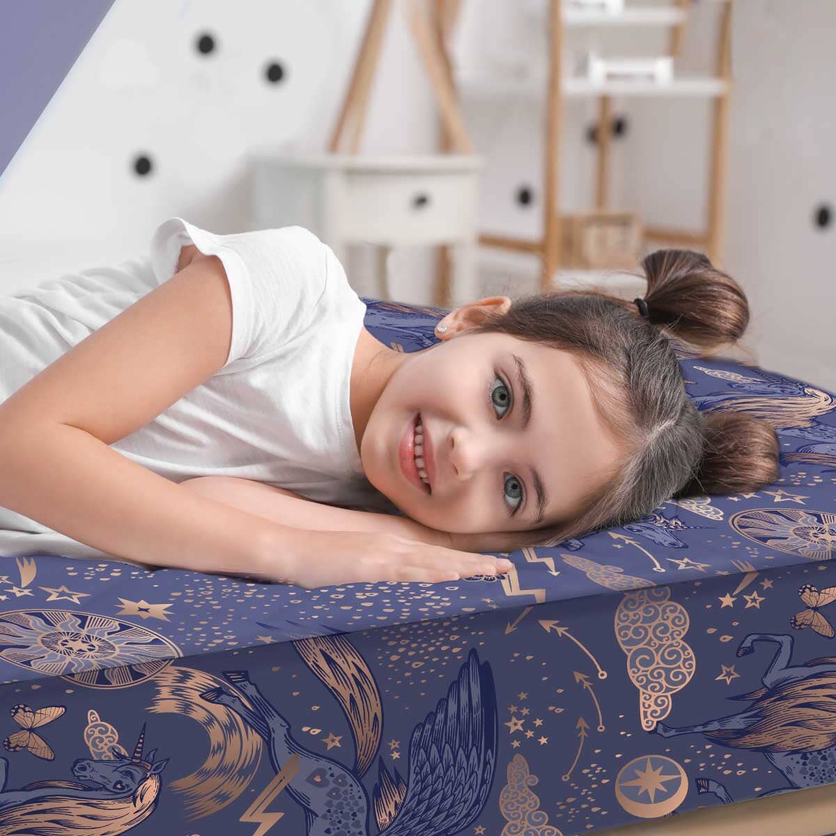 Mystical Sensory Fitted Bed Sheet