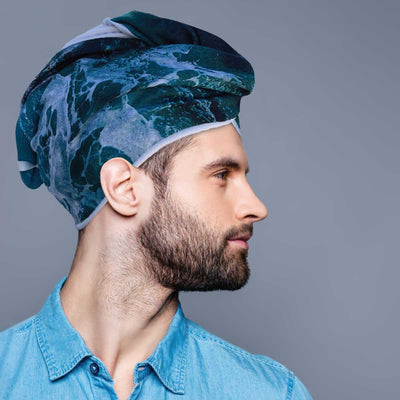Ocean - Hair Wrap Hair Wrap JETTPROOF Calming Sensory Clothing Inspired by Jett 