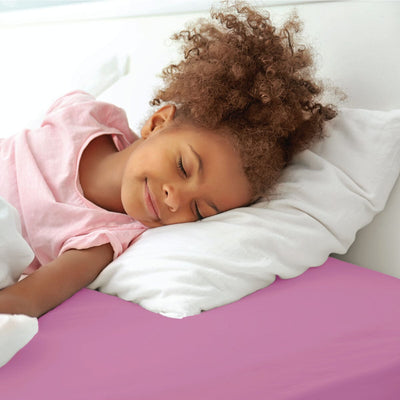 Pink Sensory Fitted Bed Sheet Sensory Fitted Bed Sheet JettProof.com.au 