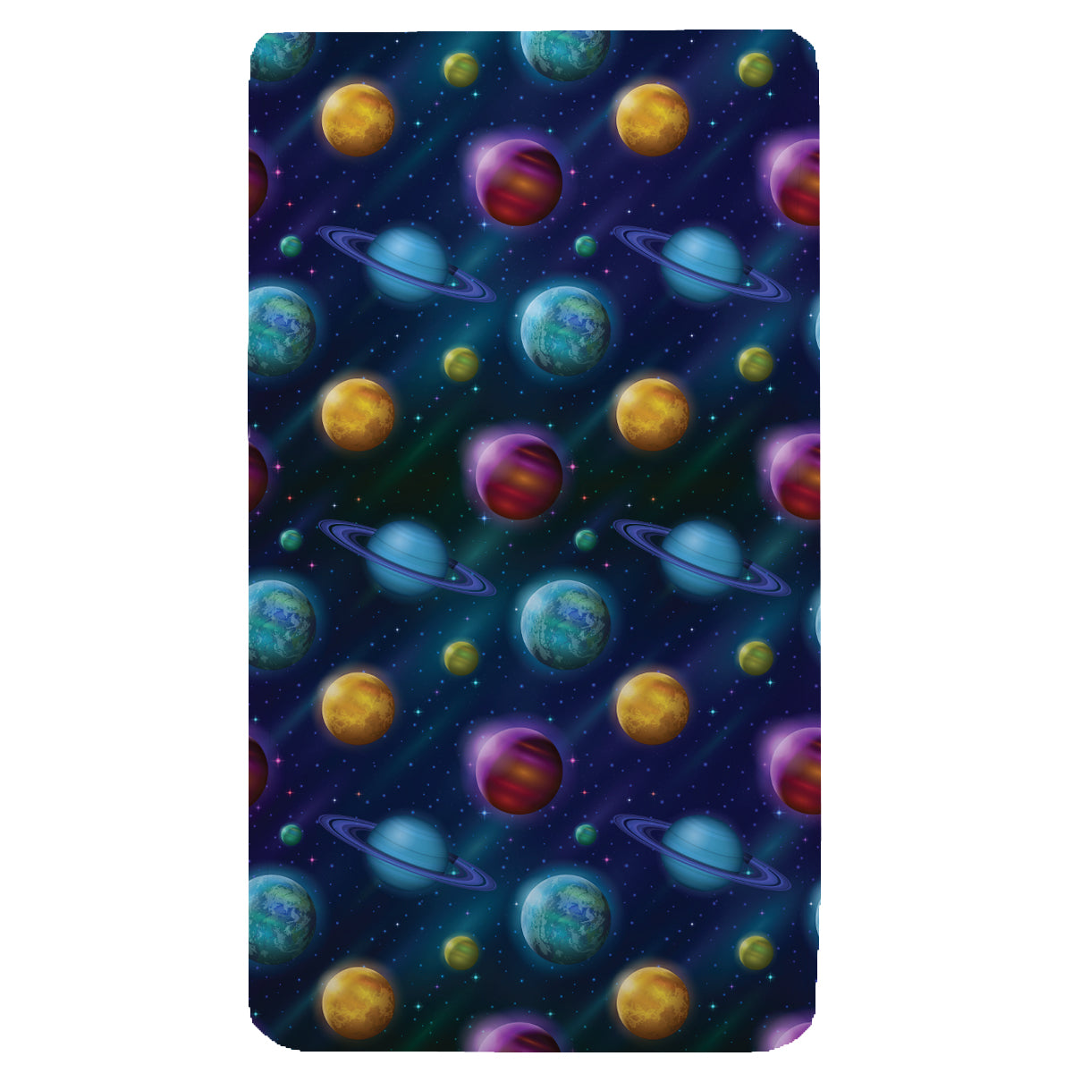 Planets Sensory Fitted Bed Sheet