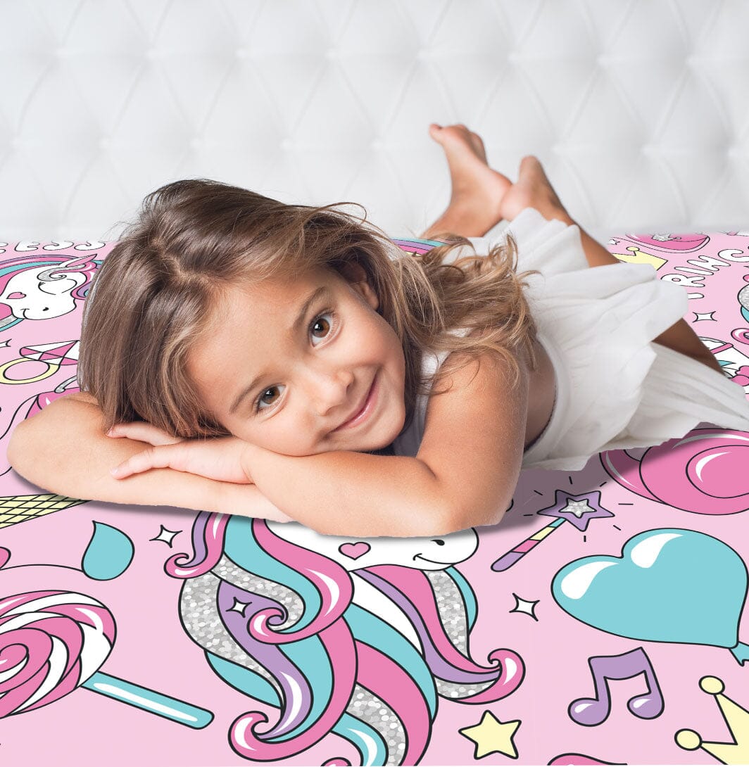 Princess Sensory Fitted Bed Sheet Sensory Fitted Bed Sheet JettProof.com.au 