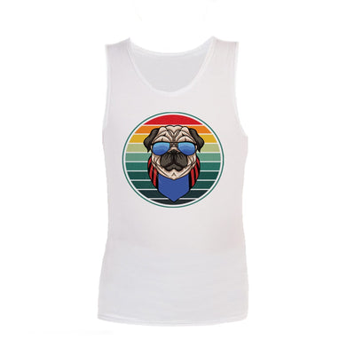 Sensory Singlet | Child | Pug Singlets JettProof.com.au 1 (48 - 49cm) White 
