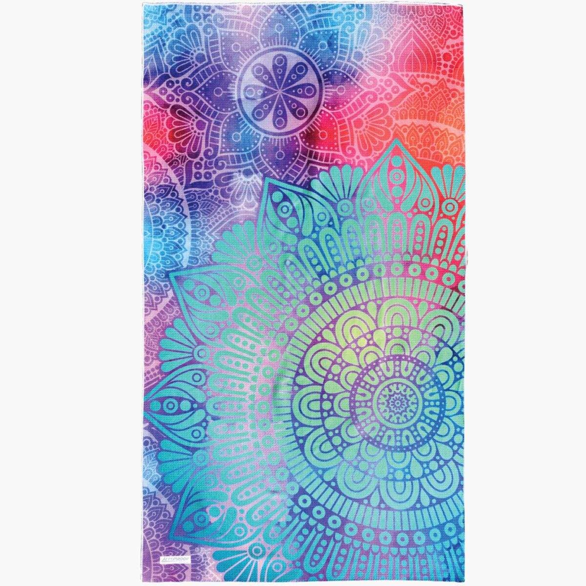 Rainbow Mandala - Sand Free Beach Towel