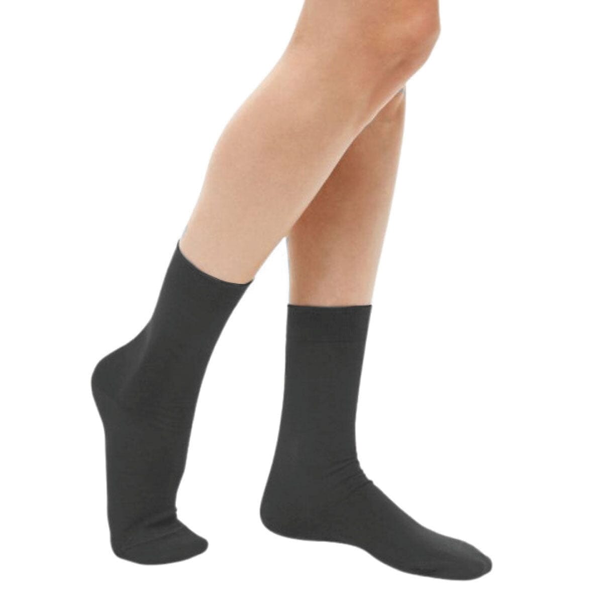 Seamless Feel Sensory Socks | Adult Socks JettProof.com.au Ladies size 5-8 Grey 3 Pack