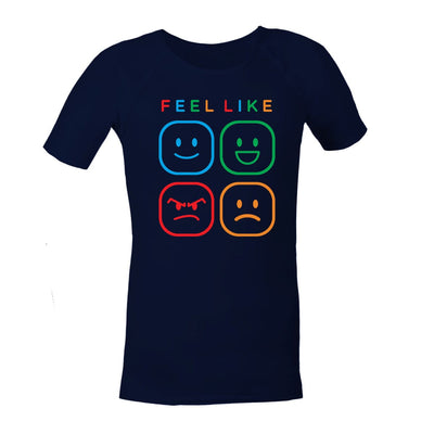 Sensory Shirt | Adult | Emotions Shirts JettProof.com.au 4XS (70 - 74cm) Navy 