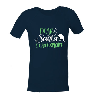 Christmas Sensory Shirt | Adult | I Can Explain Shirts JettProof.com.au 4XS (70 - 74cm) Navy 