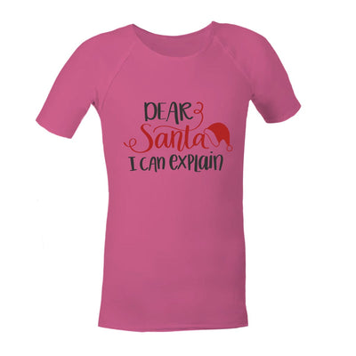 Christmas Sensory Shirt | Child | I Can Explain JettProof.com.au 1 (48 - 49cm) Pink 