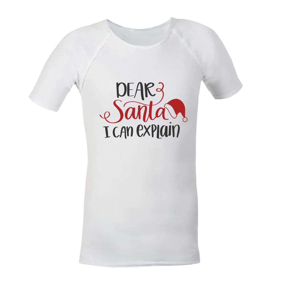 Christmas Sensory Shirt | Child | I Can Explain JettProof.com.au 1 (48 - 49cm) White 