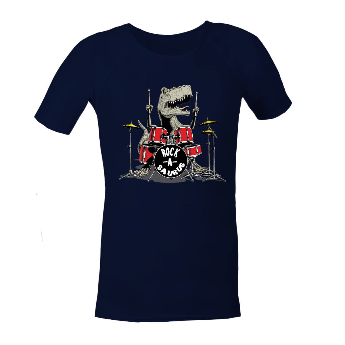 Sensory Shirt | Adult | Rockasaurus Shirts JettProof.com.au 4XS (70 - 74cm) Navy 