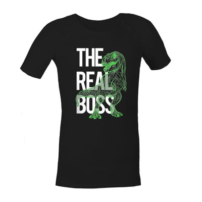 Sensory Shirt | Adult | The Real Boss Shirts JettProof.com.au 4XS (70 - 74cm) Black 
