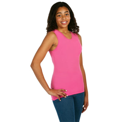 Sensory Singlet | Girls Singlets JettProof.com.au 1 (48 - 49cm) Pink 