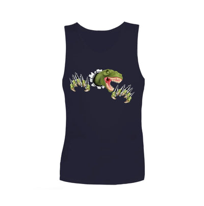 Sensory Singlet | Child | Jurassic Singlets JettProof.com.au 1 (48 - 49cm) Navy 