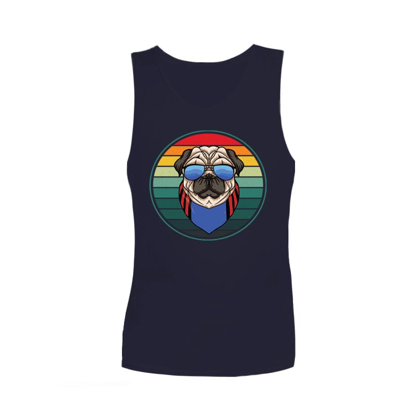 Sensory Singlet | Child | Pug Singlets JettProof.com.au 1 (48 - 49cm) Navy 